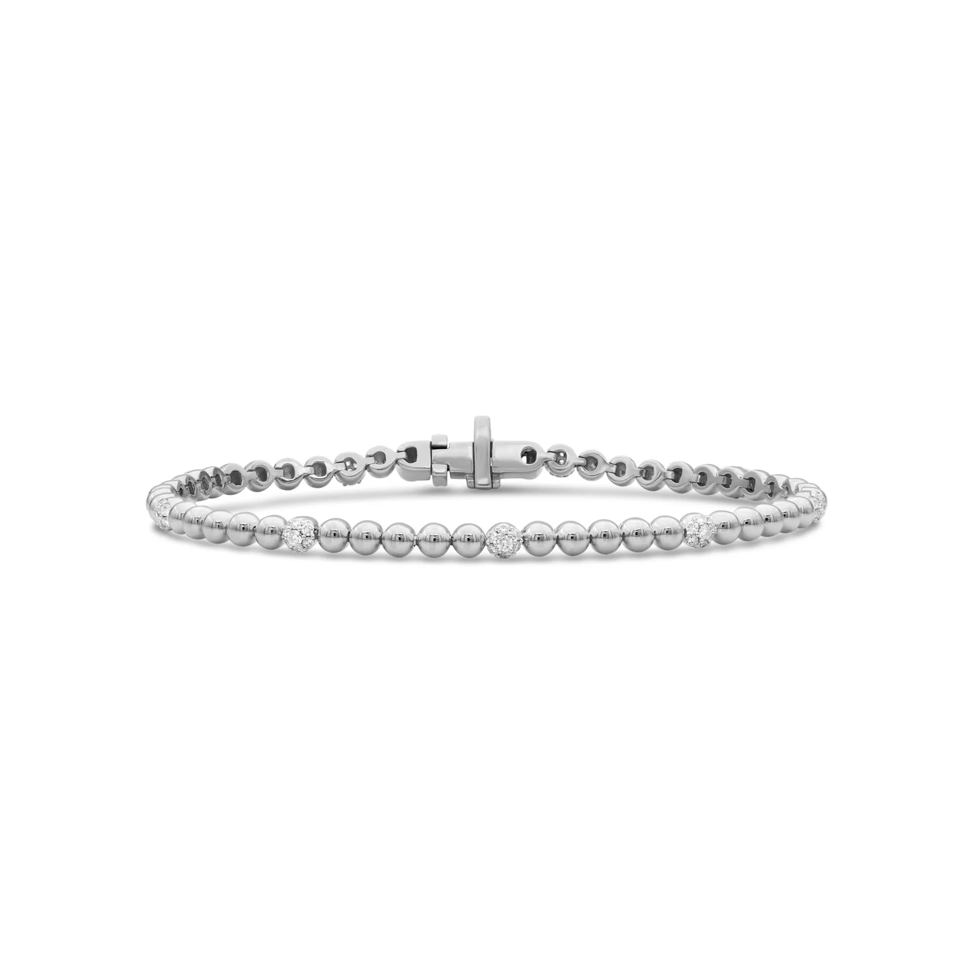 Beaded Lab Diamond Bracelet