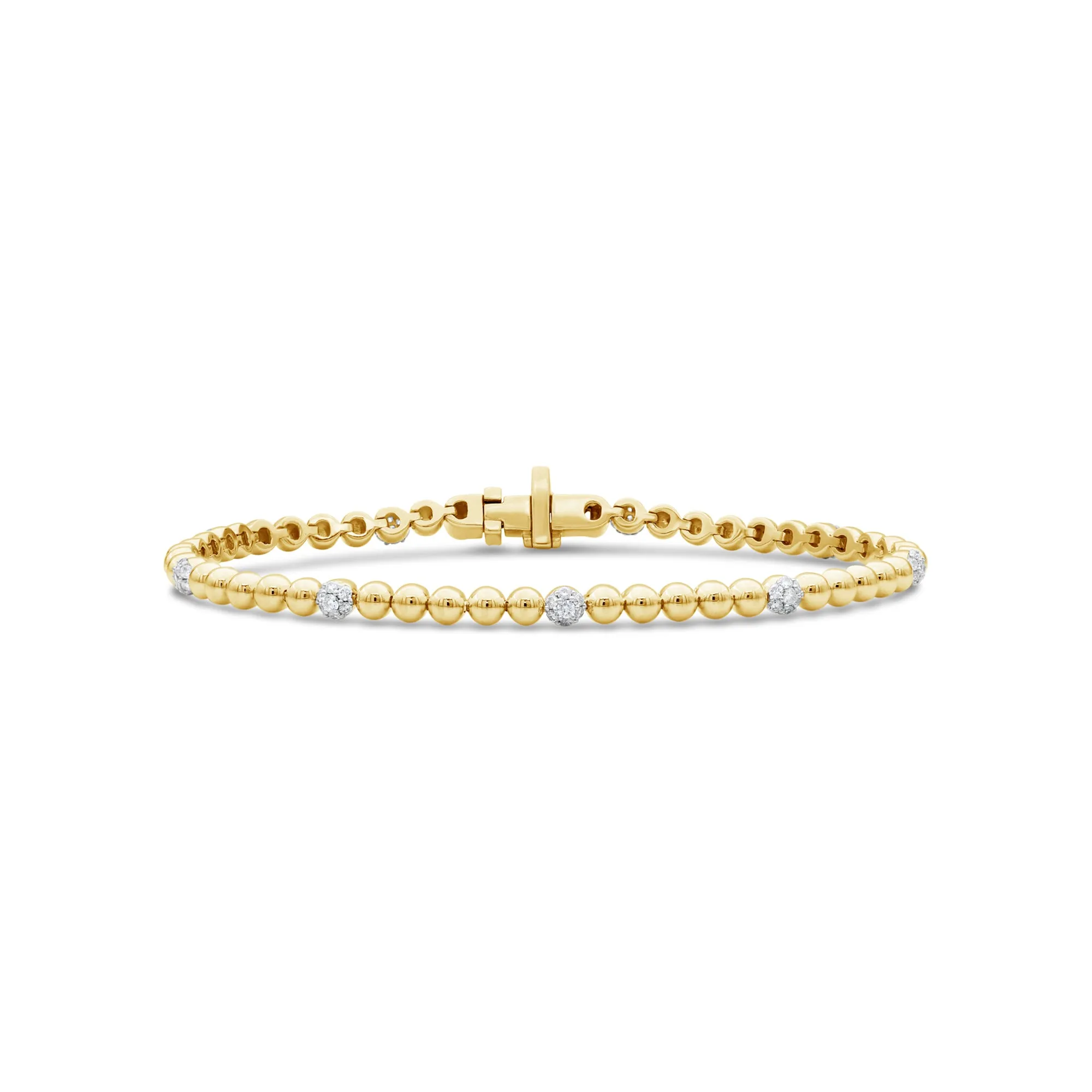Beaded Lab Diamond Bracelet