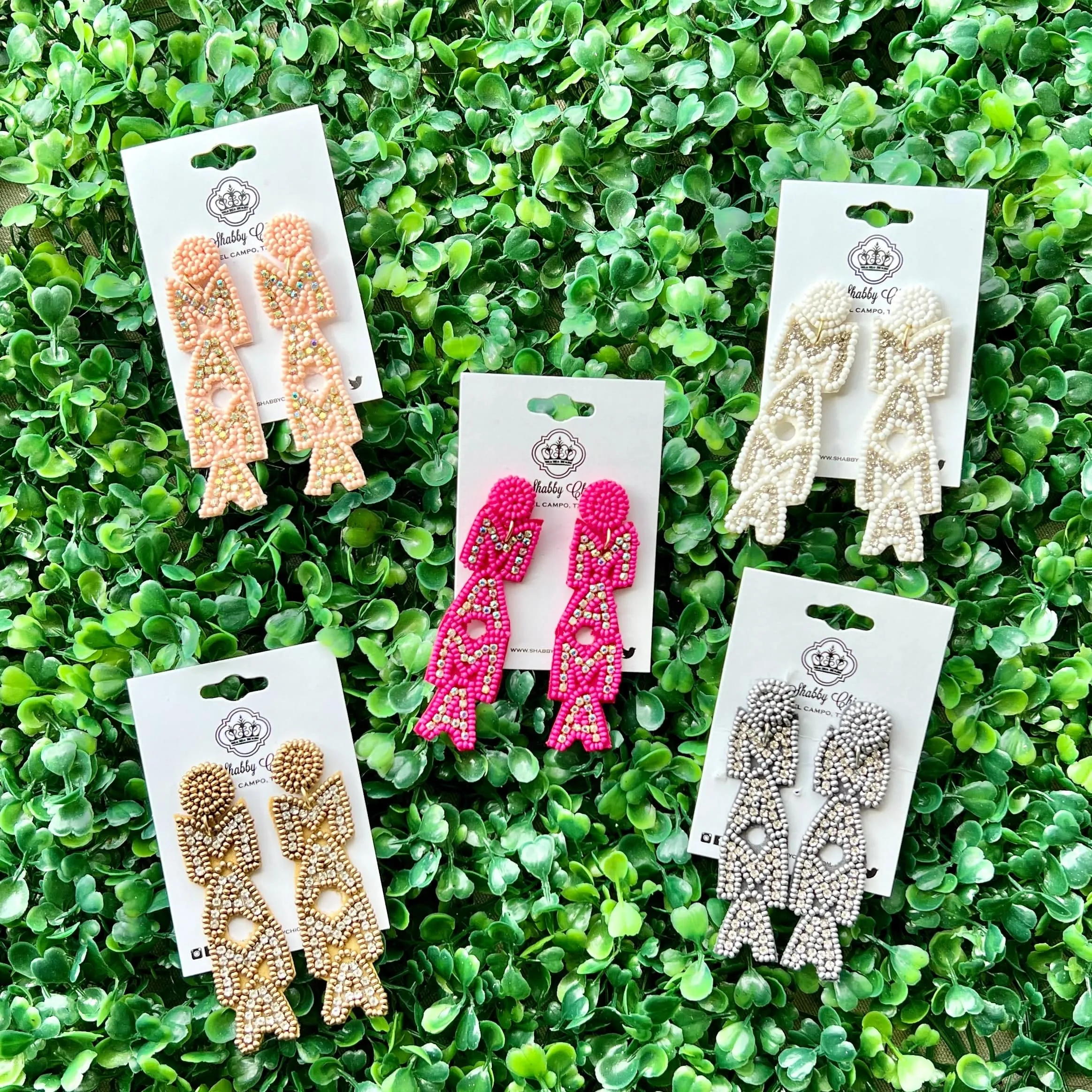 Beaded Mama Earrings
