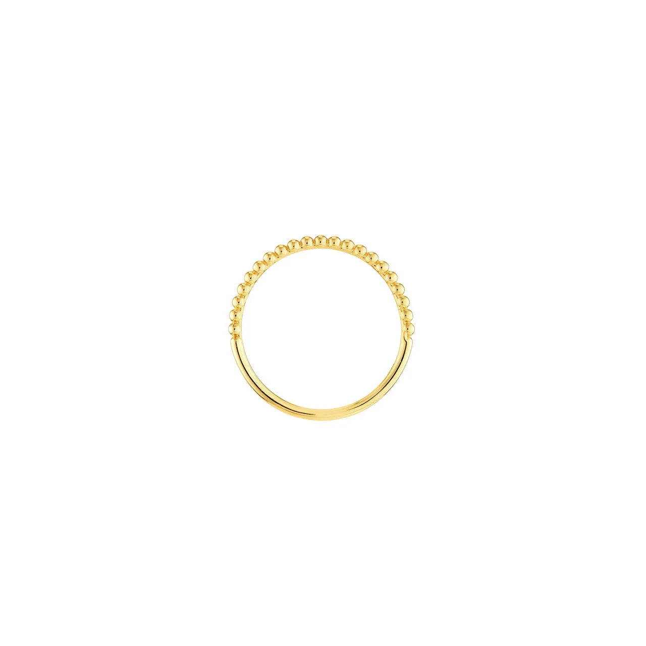 Beaded Single Row Ring