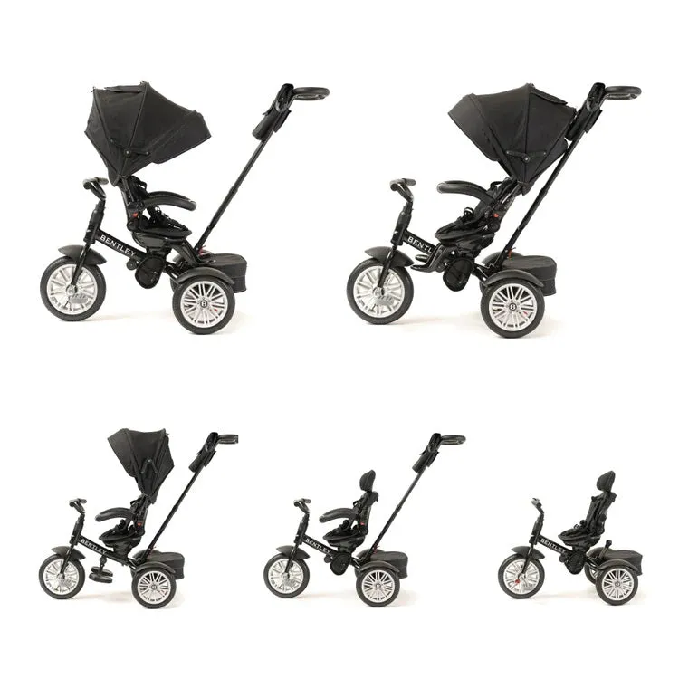 Bentley 6 in 1 Stroller Trike - Onyx Black