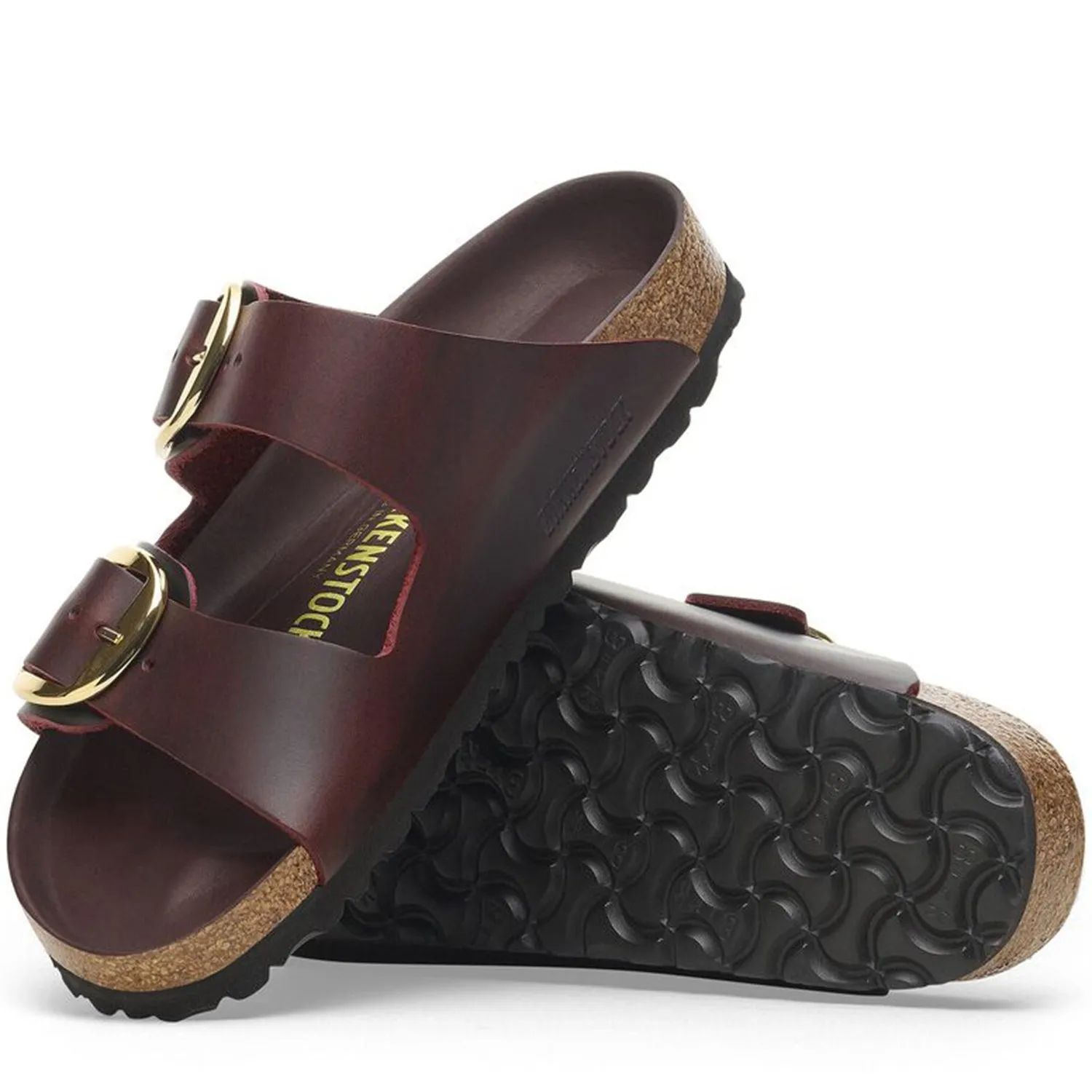 Birkenstock Arizona Big Buckle Oiled Leather Narrow Fit Zinfandel