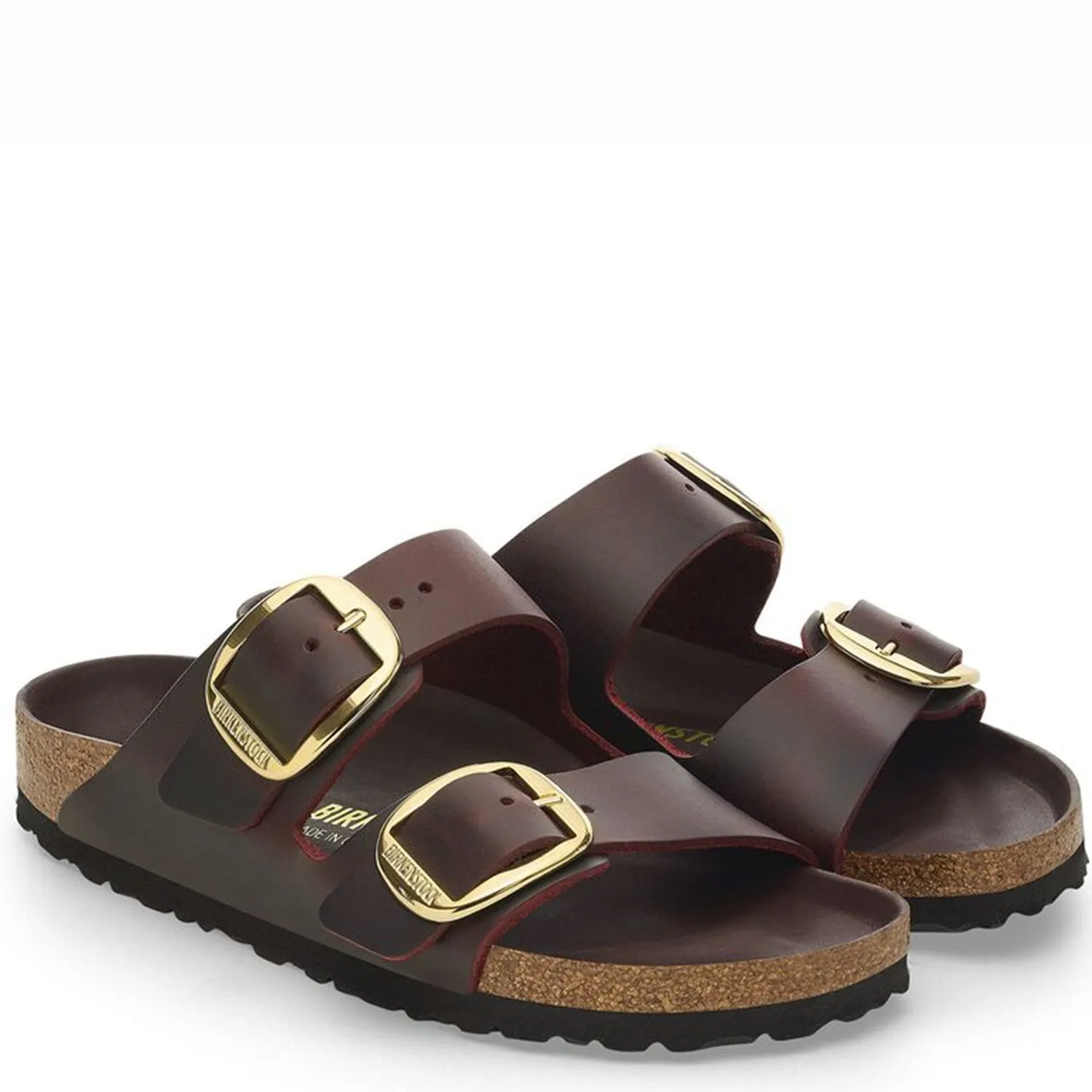 Birkenstock Arizona Big Buckle Oiled Leather Narrow Fit Zinfandel