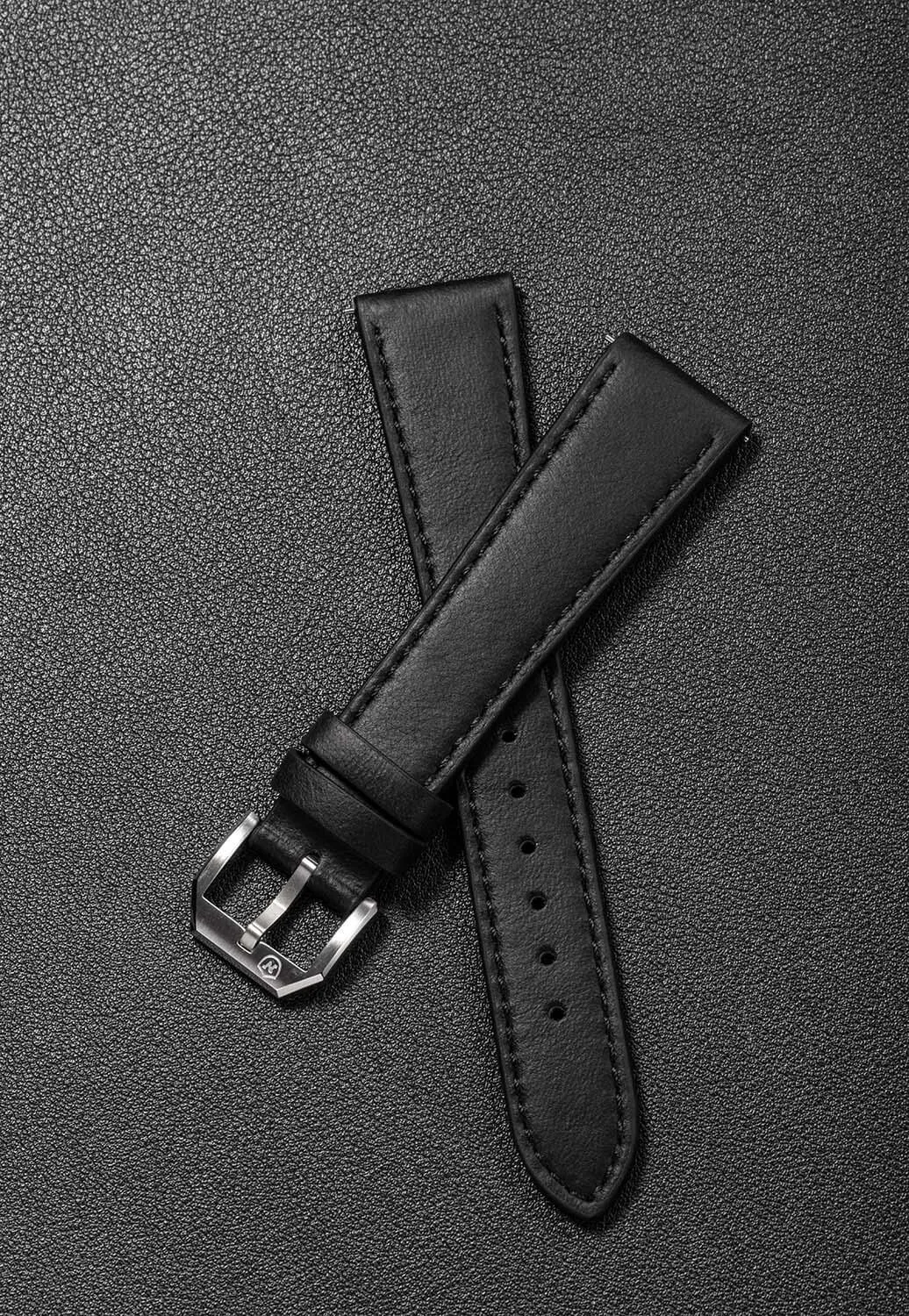 Black Leather Classic Strap