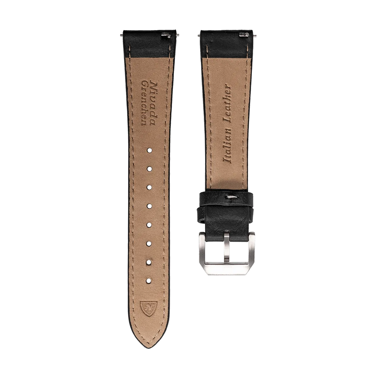 Black Leather Classic Strap