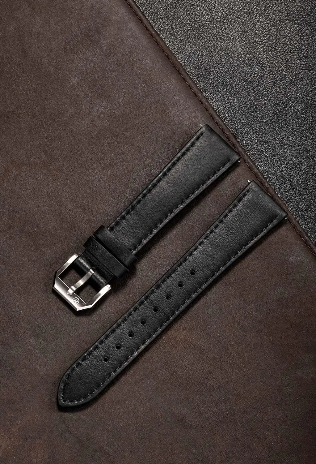 Black Leather Classic Strap