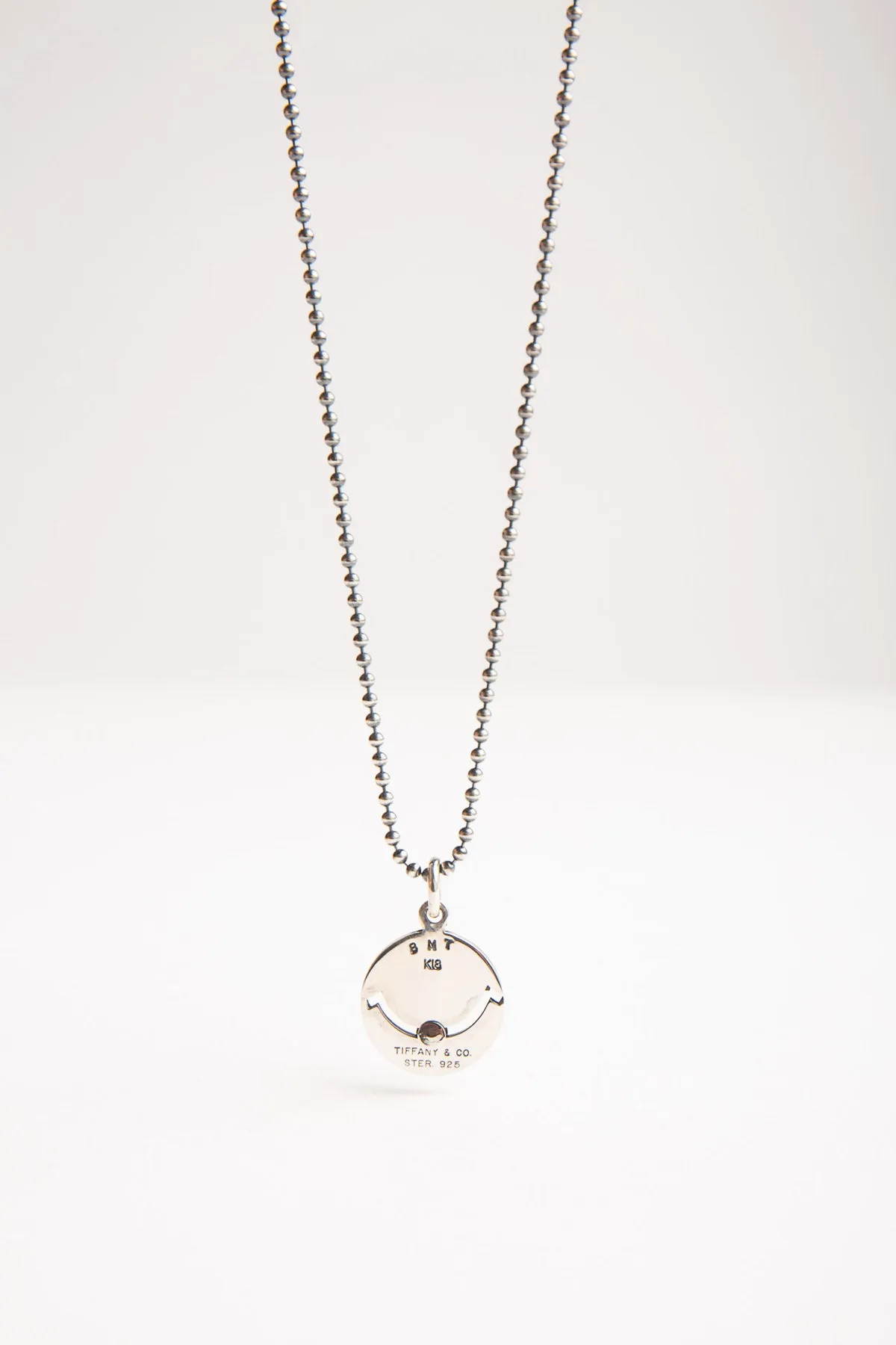 BLIND MAN TOGS | 18K YELLOW GOLD & SILVER TIFFANY&CO L.A.M.F. NECKLACE