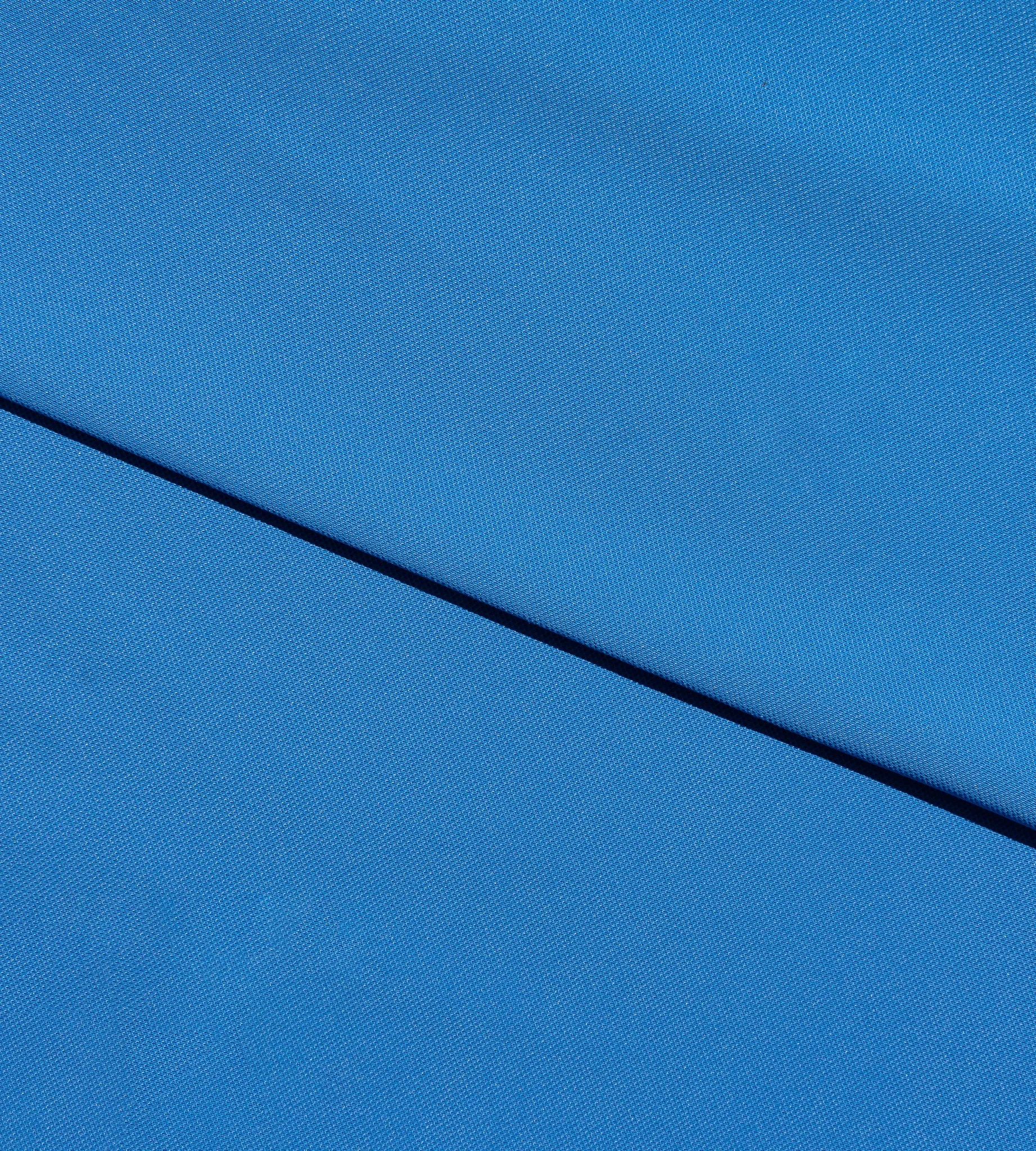 BLOCK PIQUE POLO - BLUE/LIME