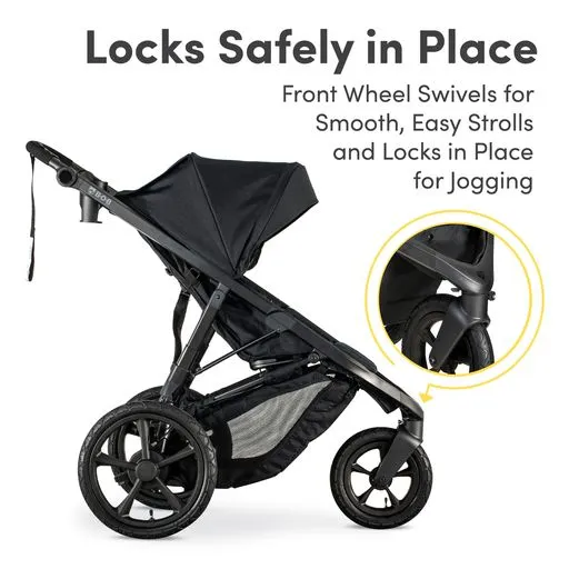 BOB Gear Wayfinder Jogging Stroller (Nightfall Black)