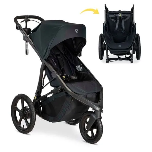 BOB Gear Wayfinder Jogging Stroller (Nightfall Black)