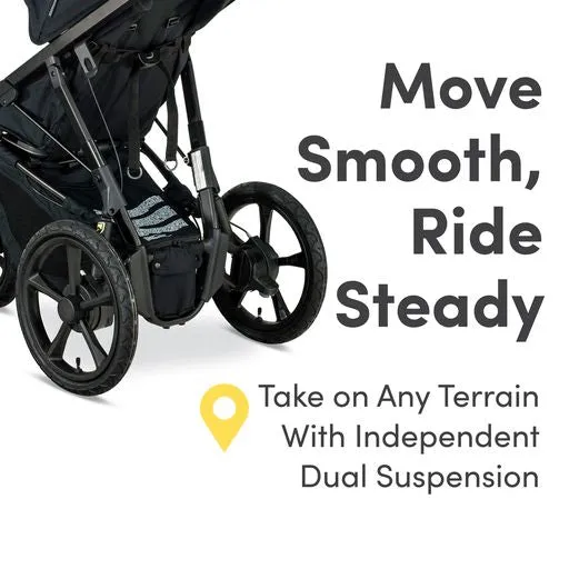 BOB Gear Wayfinder Jogging Stroller (Nightfall Black)