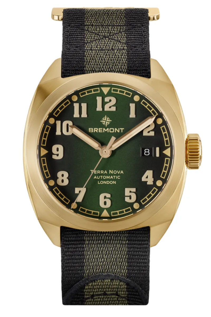 Bremont Terra Nova 40.5mm Date Bronze TN40-DT-BZ-GN-N-S