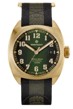 Bremont Terra Nova 40.5mm Date Bronze TN40-DT-BZ-GN-N-S