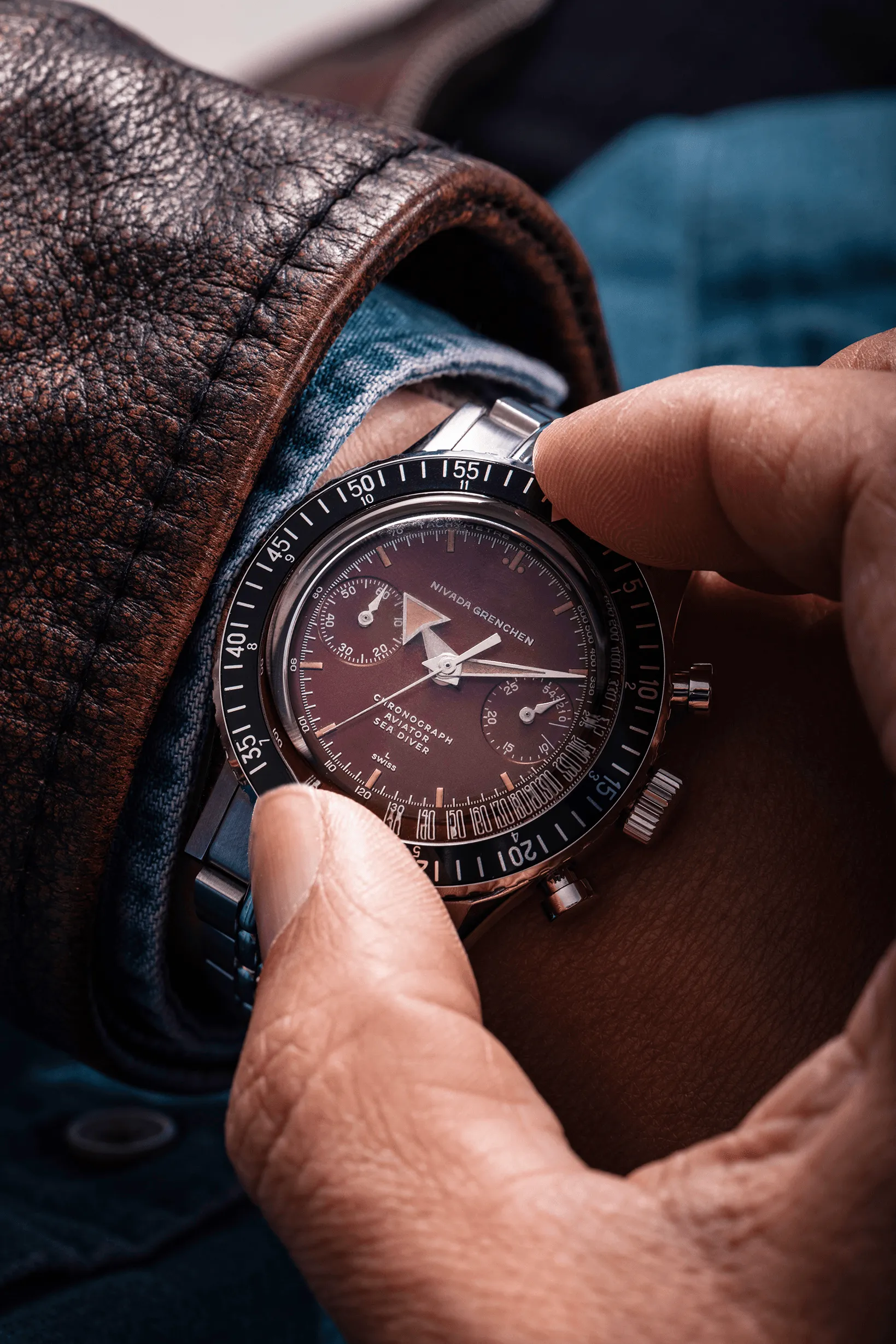 Broad Arrow « Tropical dial » INTER.BEZEL - Manual