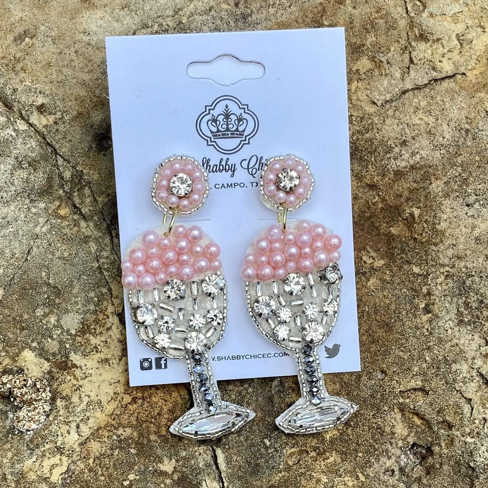 Bubbly Earrings - Pink