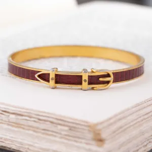 Buckle Motif Bangle by Hermès