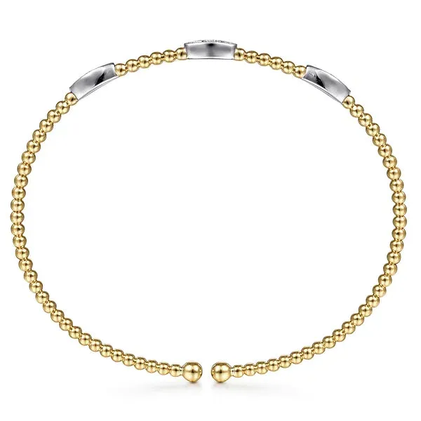 Bujukan Diamond Marquise Stations Bangle