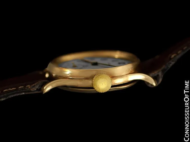 c. 1940 Rolex Vintage Boys Size Midsize Watch - Solid 18K Gold