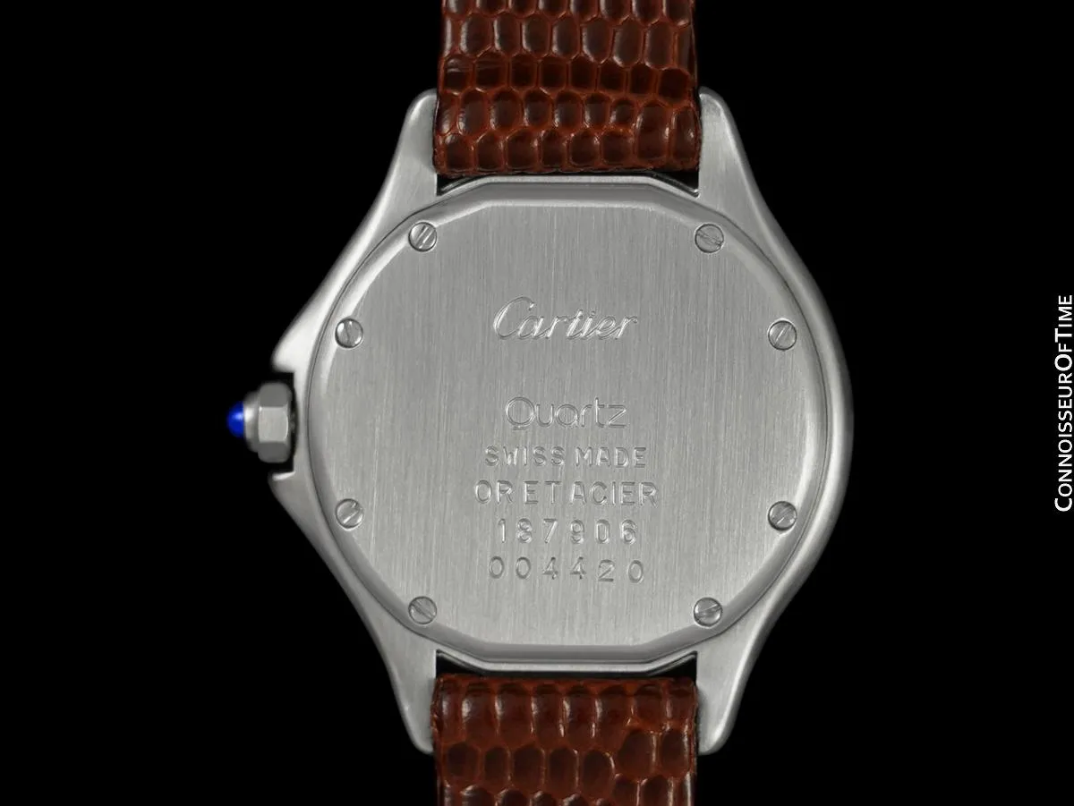 Cartier Cougar Panthere Ladies 2-Tone Watch - Stainless Steel & 18K Gold