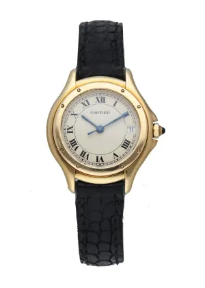 Cartier Panthere Cougar 11701  18K Yellow Gold Ladies Watch