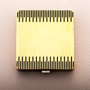 Cartier Yellow Gold Box Makeup Compact, London Jacques Cartier from 1932 (Objet)