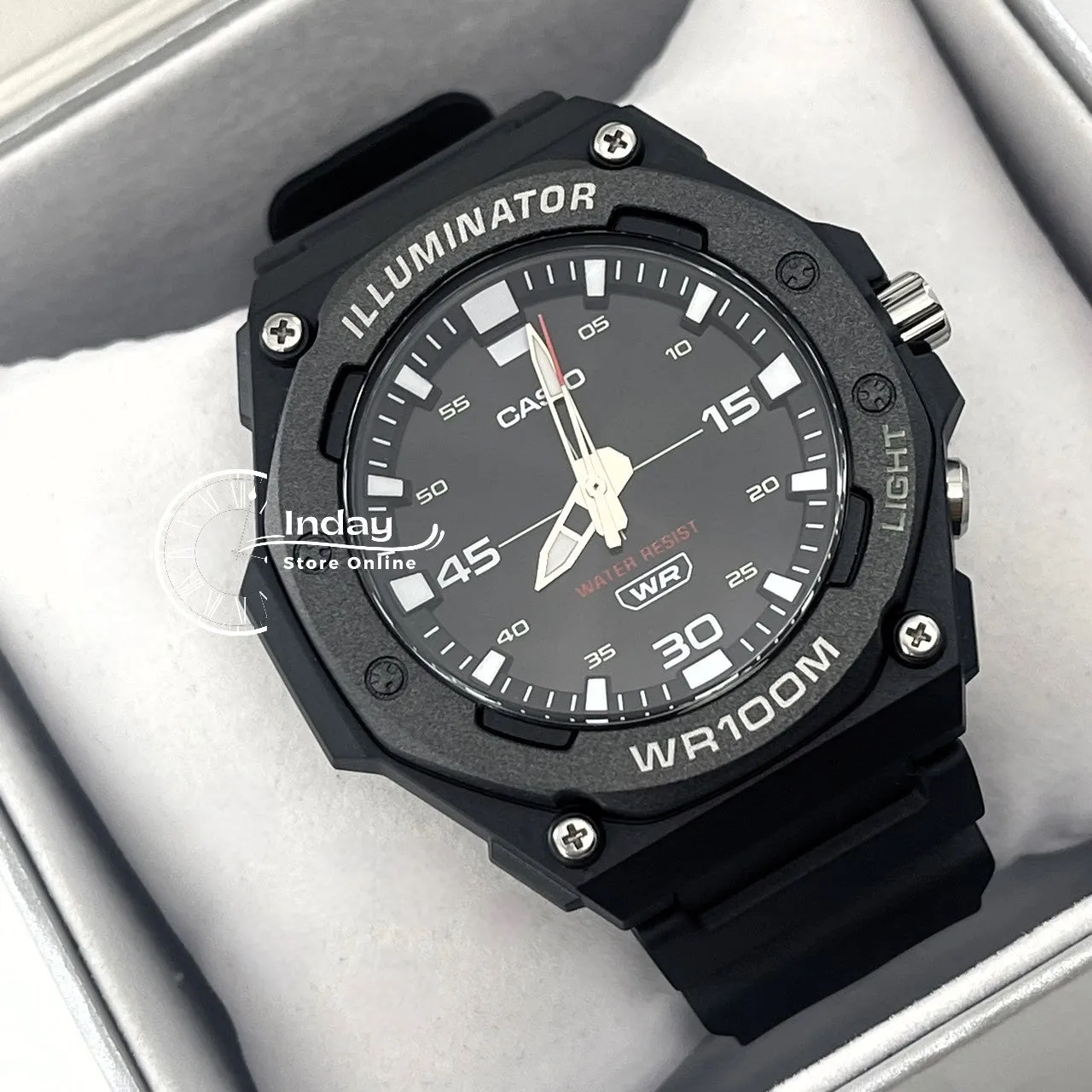 Casio Analog Men's Watch MW-620H-1A Resin Band Resin Glass Sporty Design