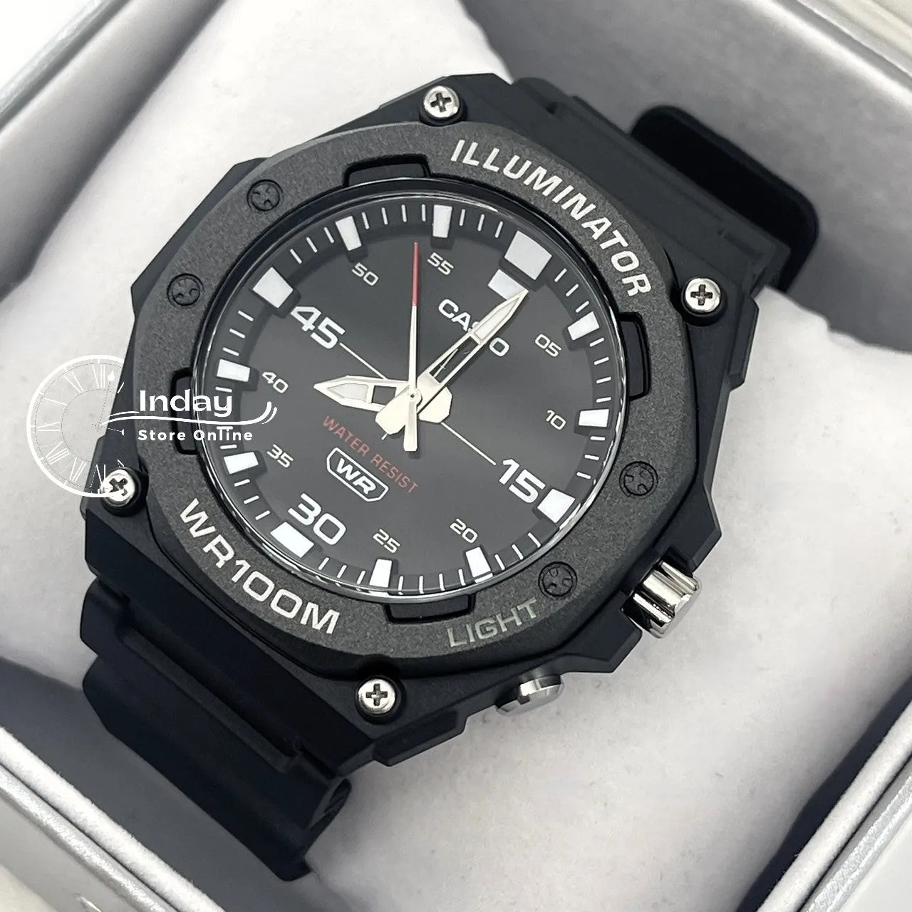 Casio Analog Men's Watch MW-620H-1A Resin Band Resin Glass Sporty Design