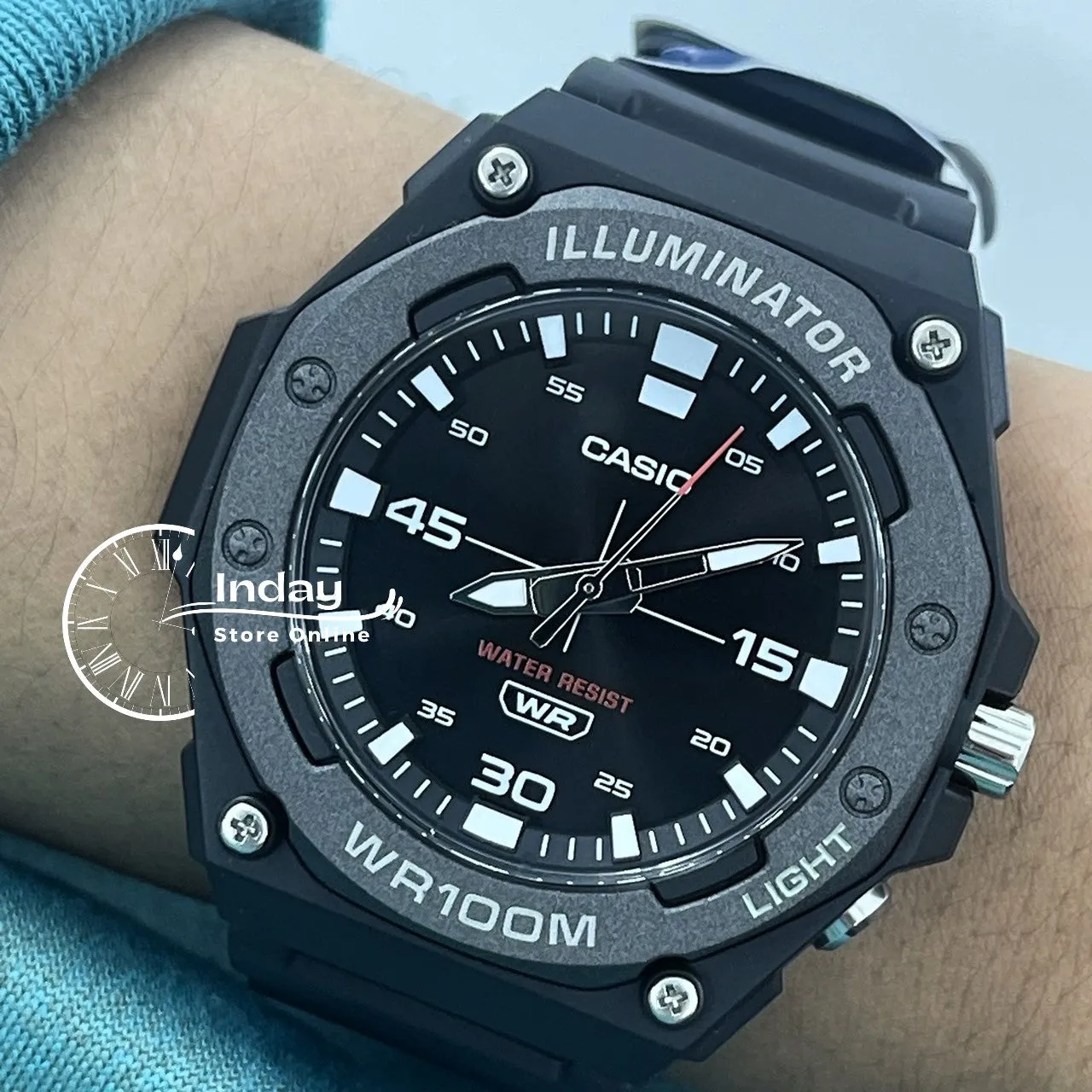 Casio Analog Men's Watch MW-620H-1A Resin Band Resin Glass Sporty Design