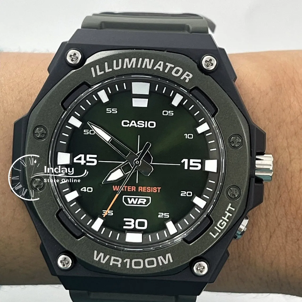 Casio Analog Men's Watch MW-620H-3A Resin Band Resin Glass Sporty Design