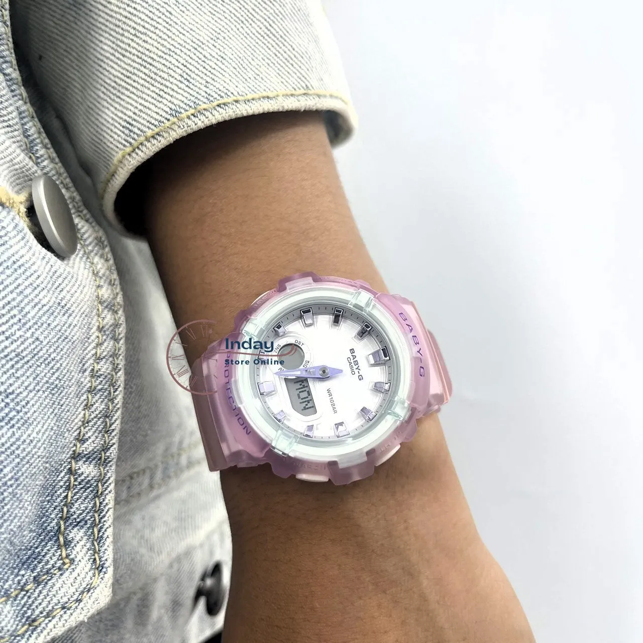 Casio Baby-G Women's Watch BGA-280-6A Resin Band Mineral Glass Shock Resistant