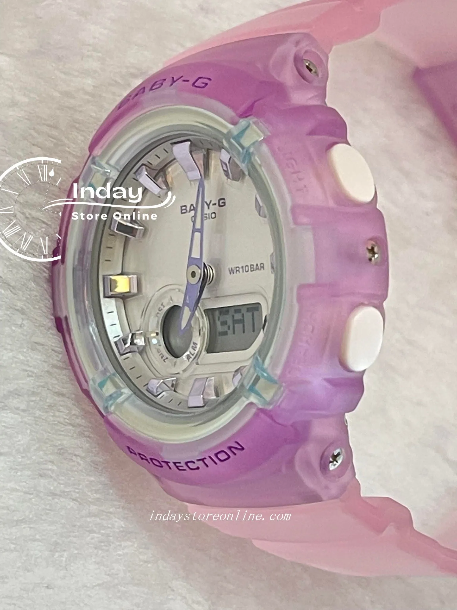 Casio Baby-G Women's Watch BGA-280-6A Resin Band Mineral Glass Shock Resistant