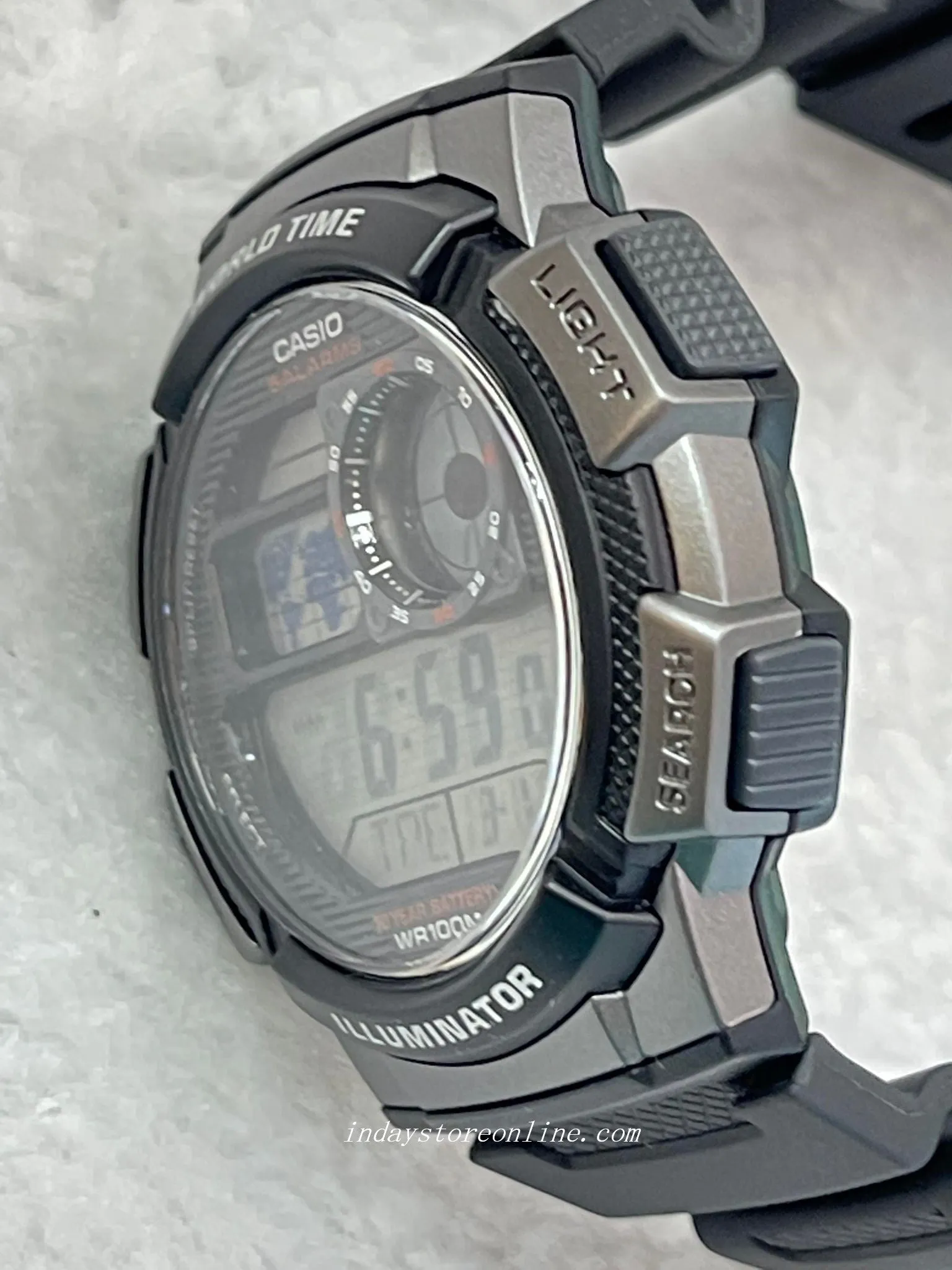 Casio Digital Men's Watch AE-1000W-1B Digital Sporty Design Resin Band Resin Glass Battery life: 10 Years