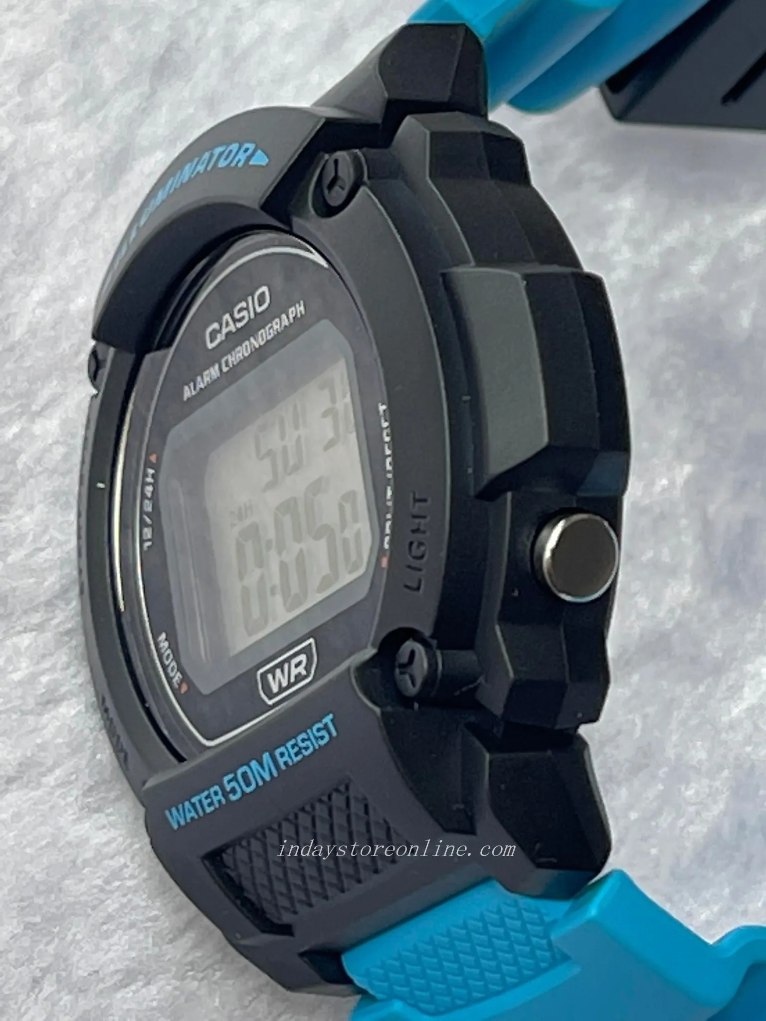 Casio Digital Men's Watch W-219H-2A2 Digital Sporty Desig Resin Band Resin Glass Battery Life: 7 Years