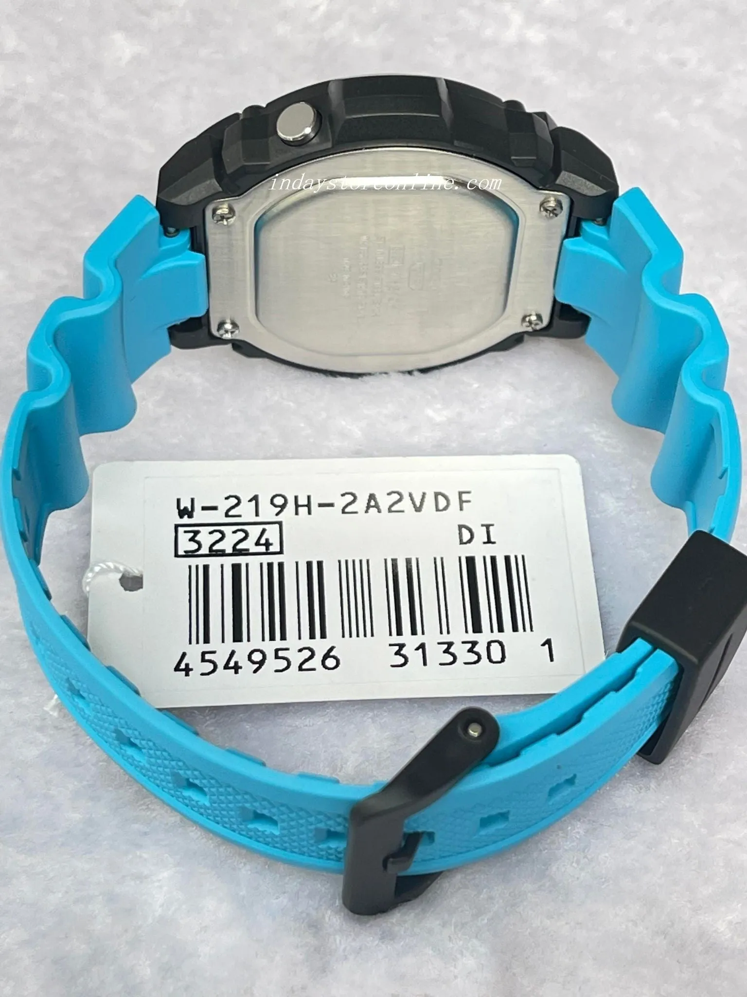 Casio Digital Men's Watch W-219H-2A2 Digital Sporty Desig Resin Band Resin Glass Battery Life: 7 Years