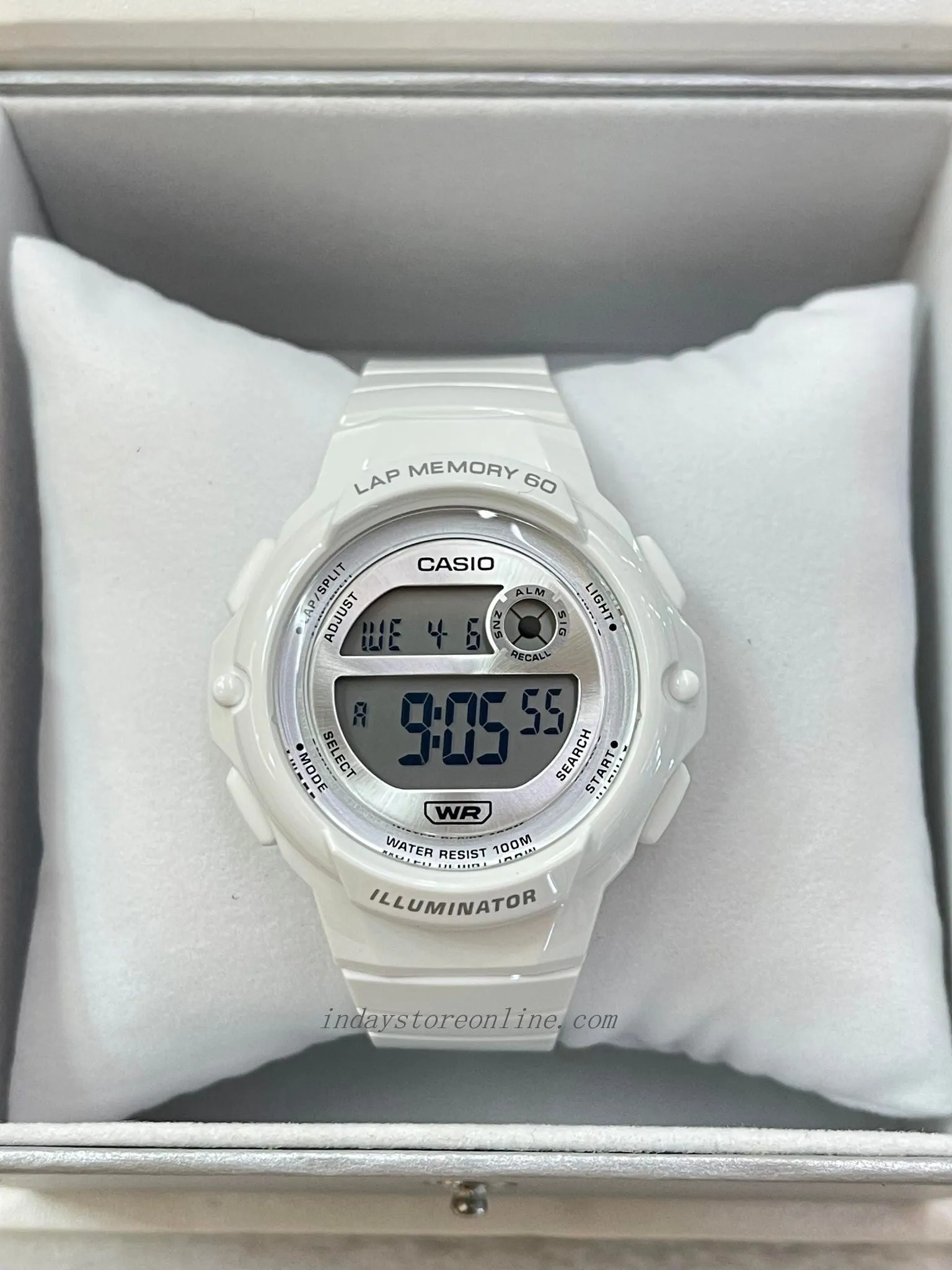 Casio Digital Women's Watch LWS-1200H-7A1 Digital Sporty Design Resin Band Resin Glass