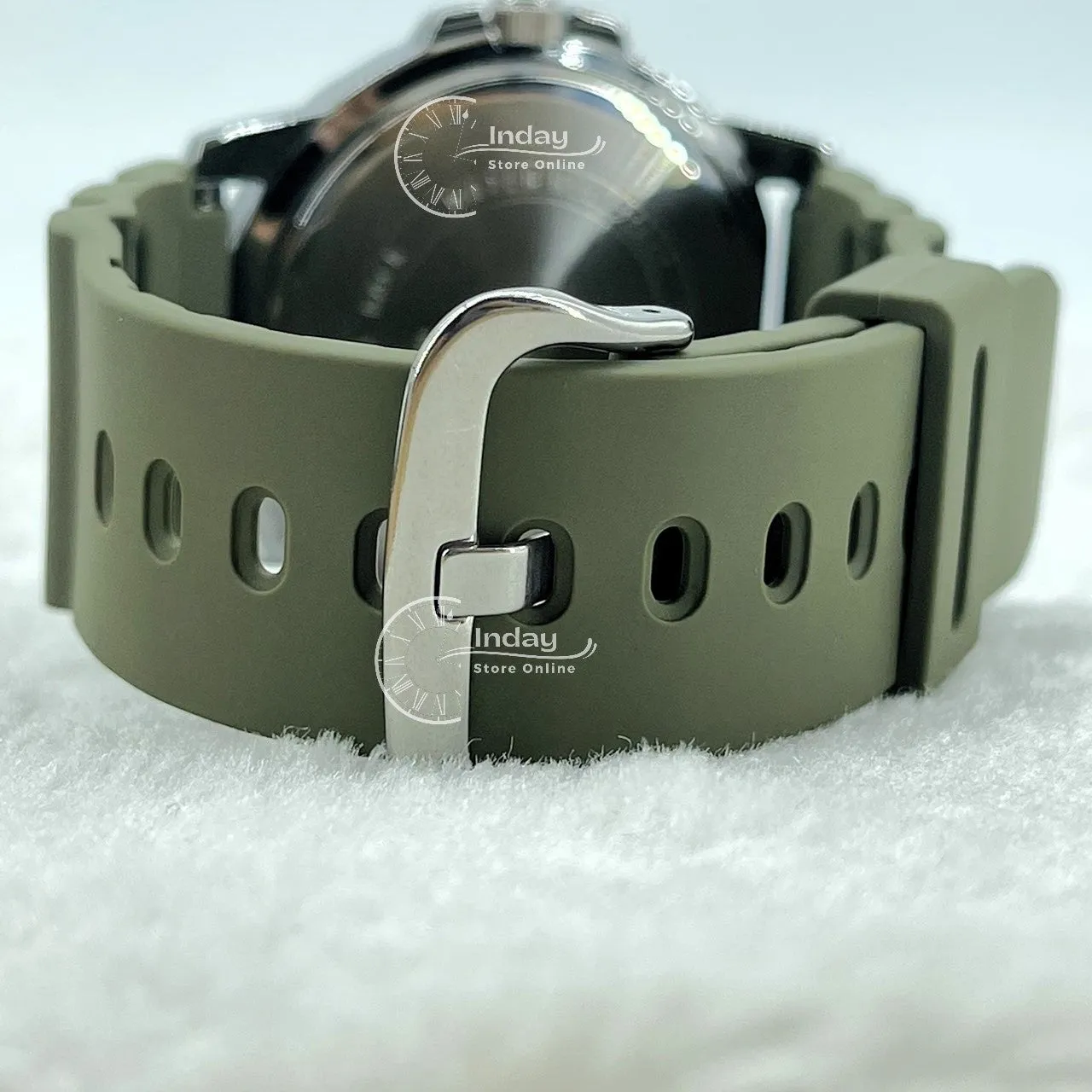 Casio Men's Watch MTP-VD300-3B Resin Band Mineral Glass
