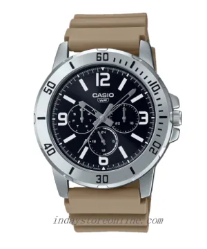 Casio Men's Watch MTP-VD300-5B Resin Band Mineral Glass