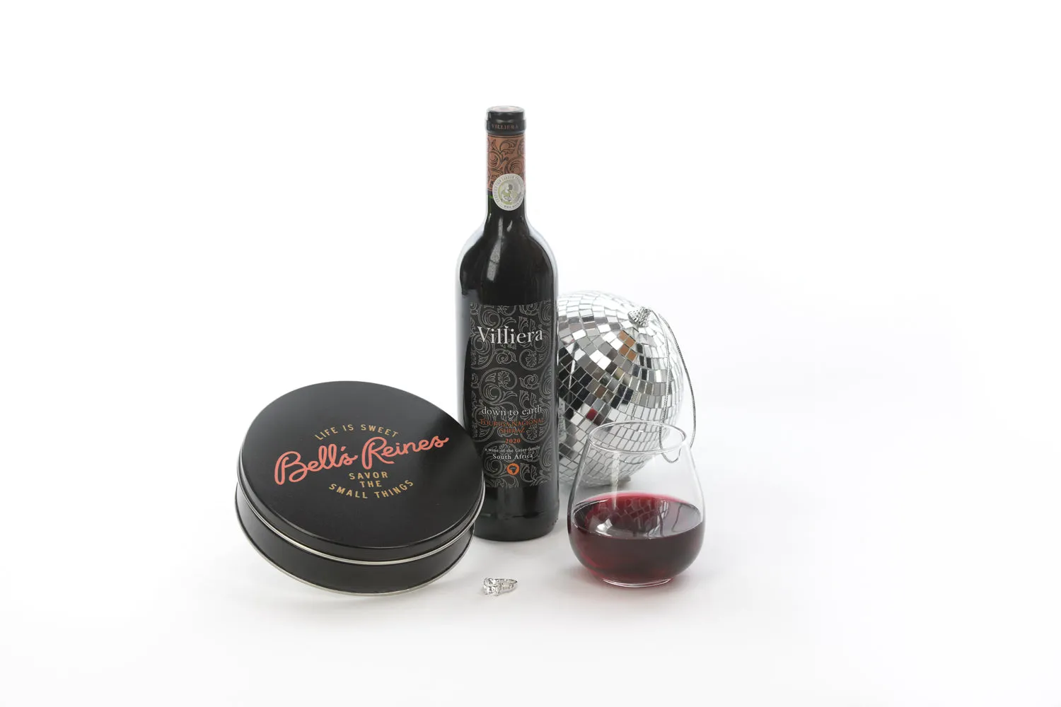 Chocolate Indulgence- Bell's Reines Chocolates & Villiera Down To Earth Red
