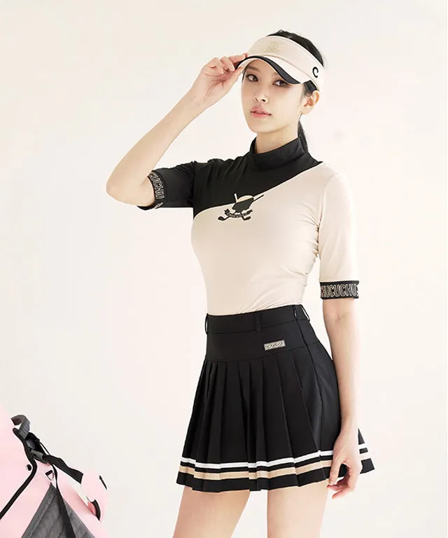 CHUCUCHU Cross Point Short Sleeve - Beige
