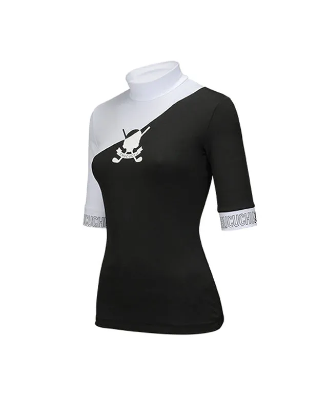 CHUCUCHU Cross Point Short Sleeve - White