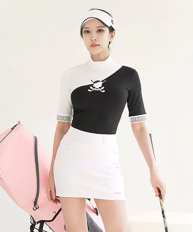 CHUCUCHU Cross Point Short Sleeve - White