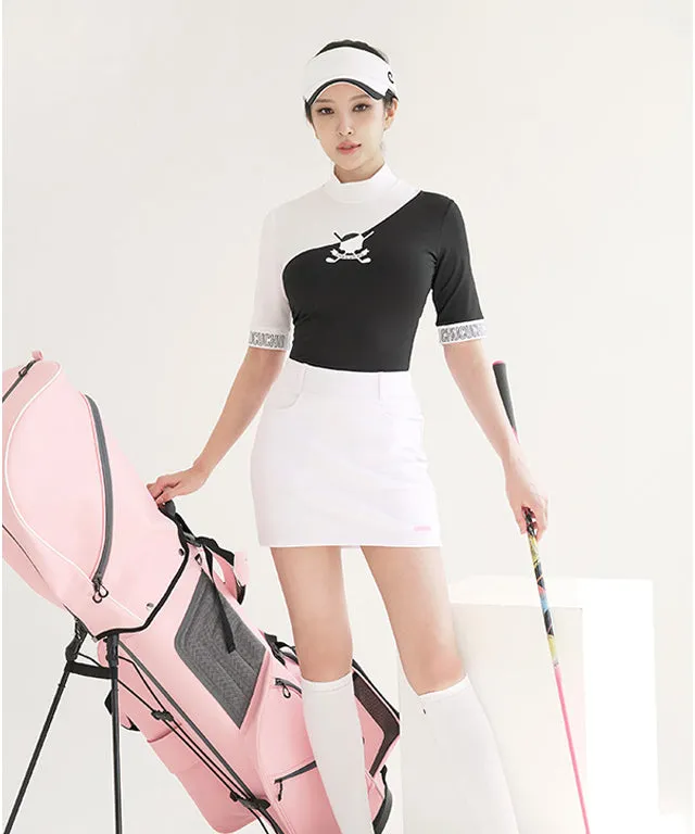 CHUCUCHU Cross Point Short Sleeve - White