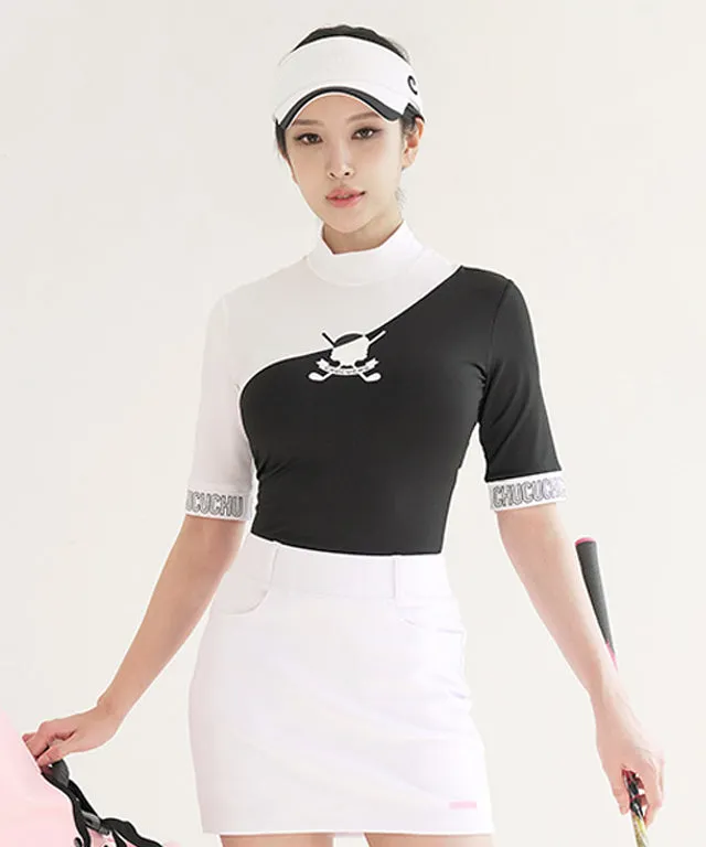 CHUCUCHU Cross Point Short Sleeve - White