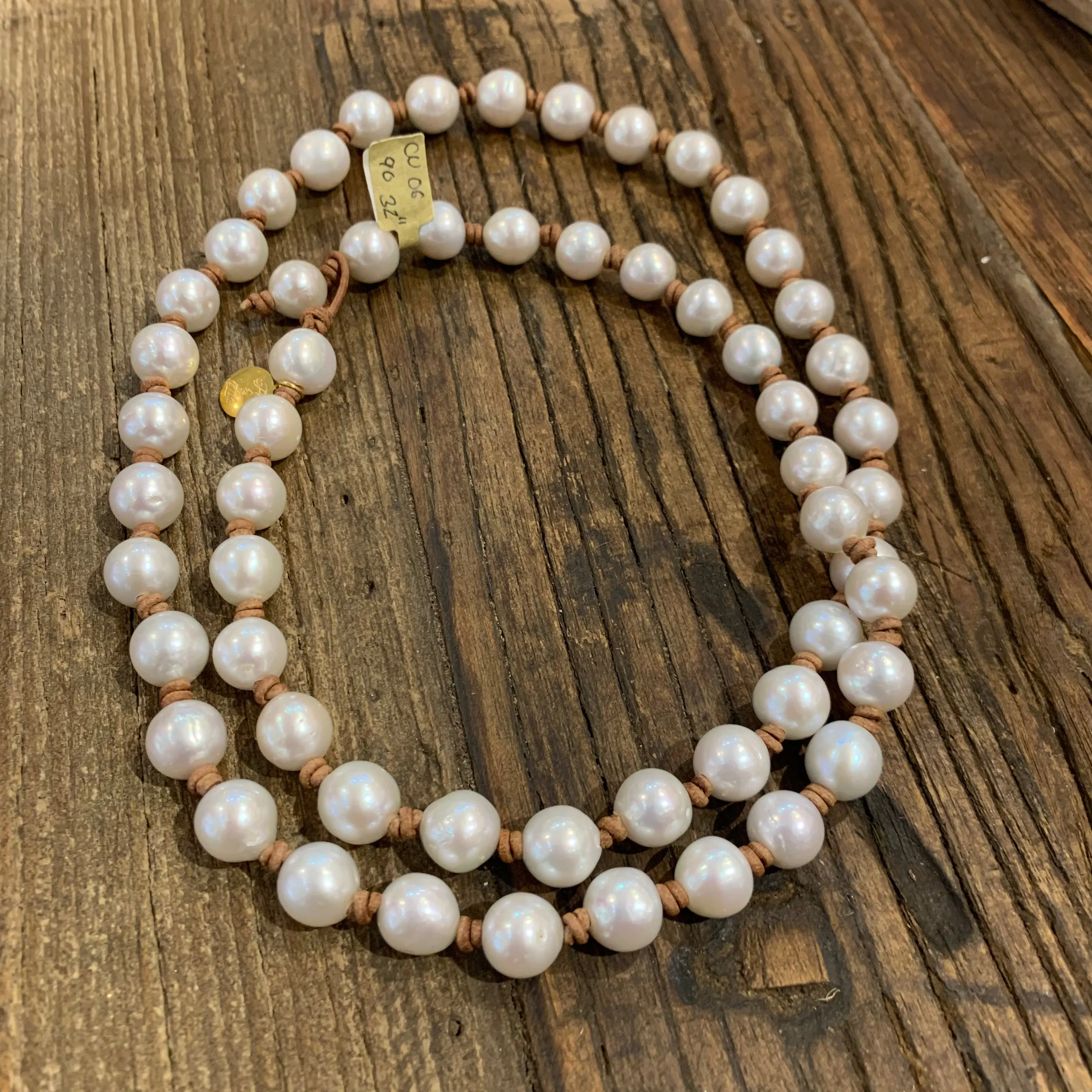 Classic Edison Pearl Sautoir Necklace | 32"