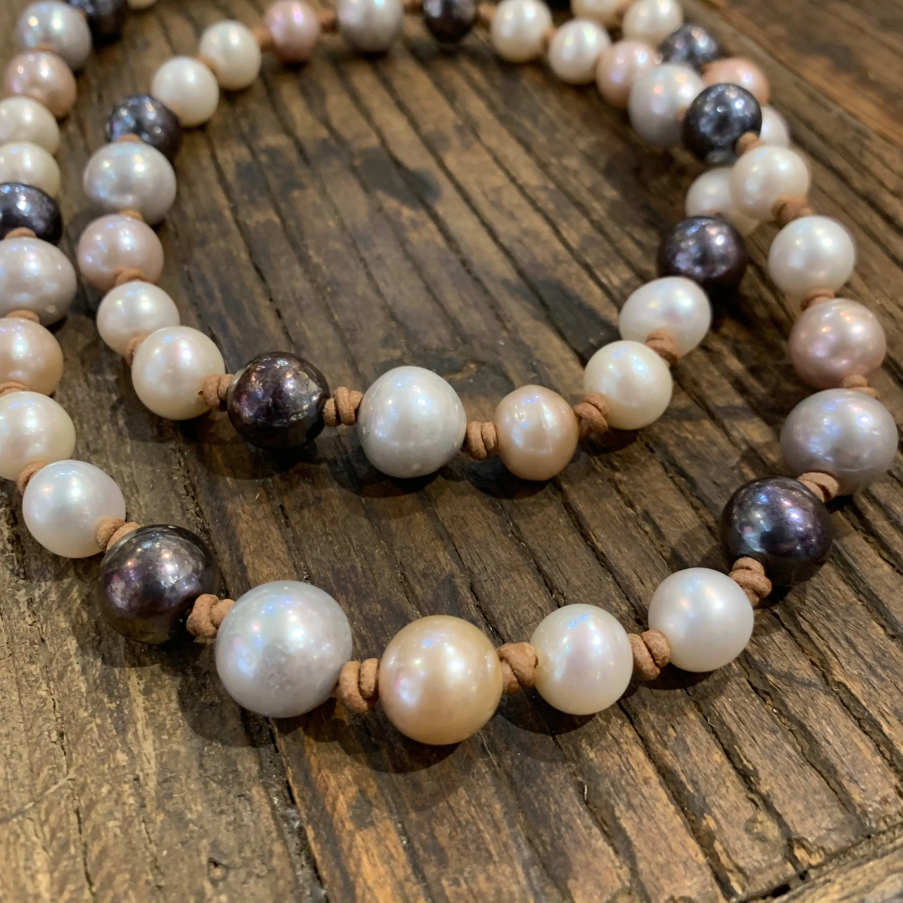 Classic Edison Pearl Sautoir Necklace | 32"