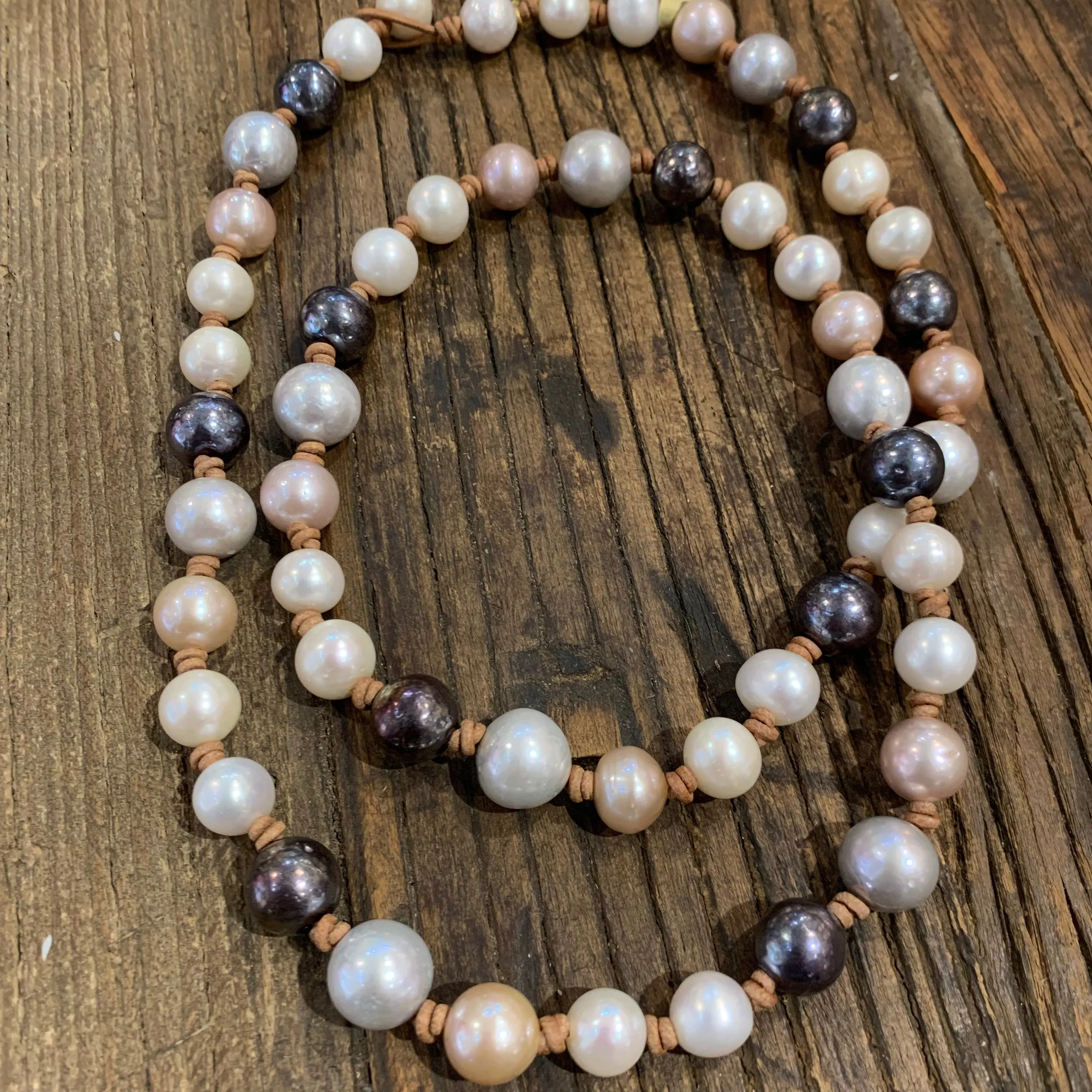 Classic Edison Pearl Sautoir Necklace | 32"