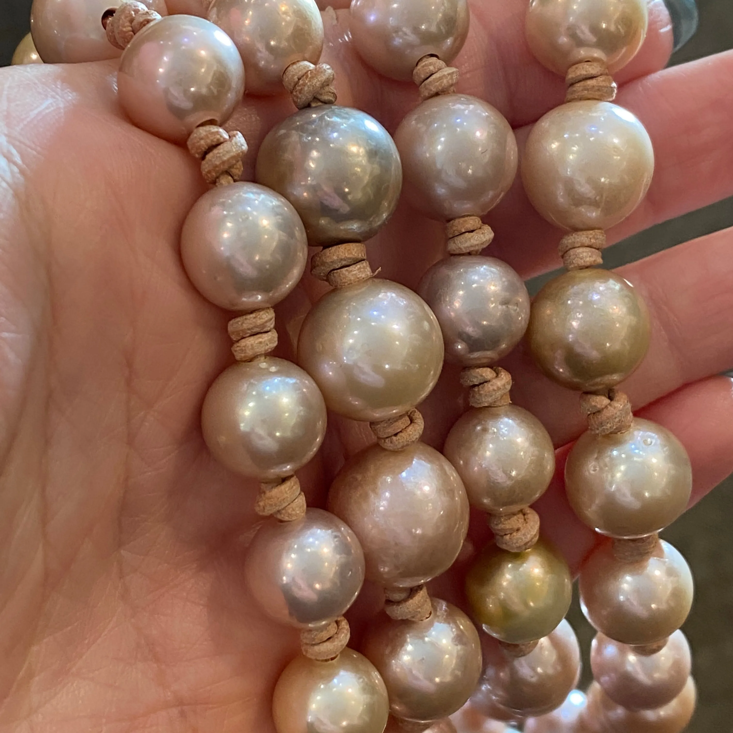 Classic Edison Pearl Sautoir Necklace | 32"