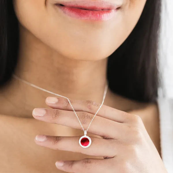 Color Dot Necklace