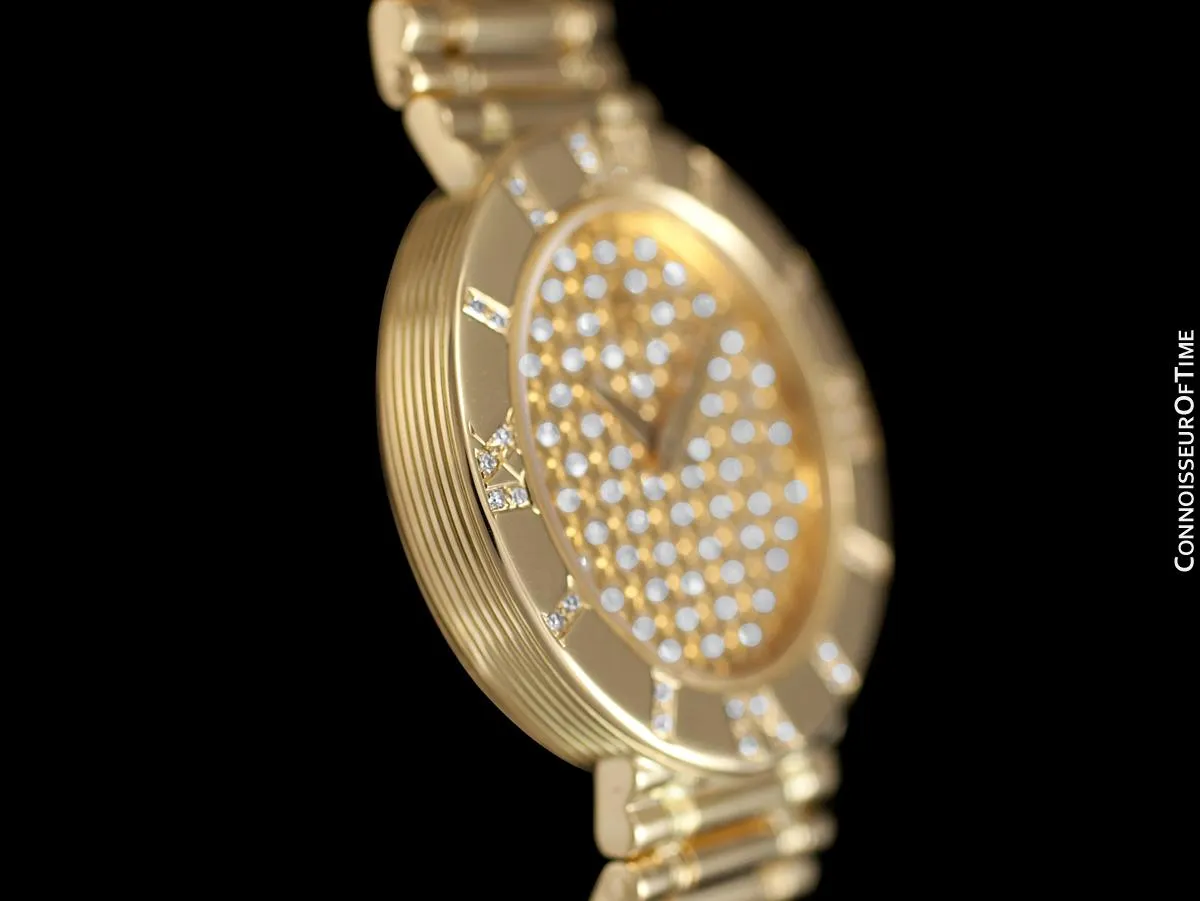 Corum Romvlvs Romulus Ladies Luxury Bracelet Watch - 18K Gold & Diamonds