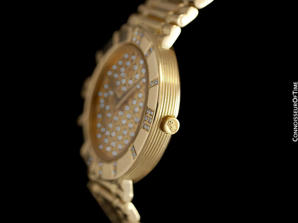Corum Romvlvs Romulus Ladies Luxury Bracelet Watch - 18K Gold & Diamonds